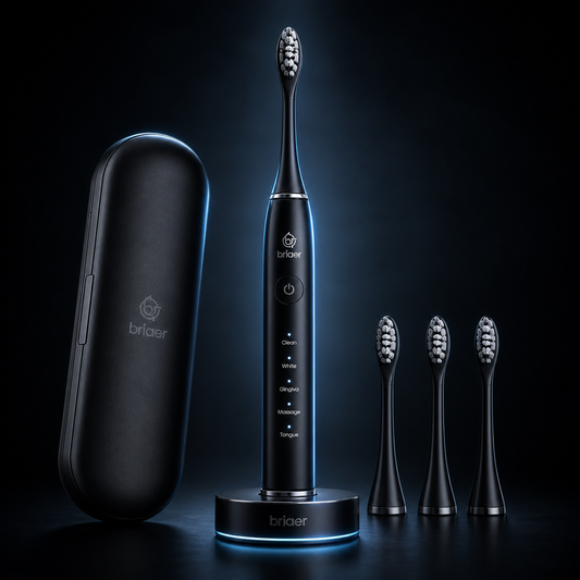 Briaer SonicWAVE™ Sonic Toothbrush | 260-Day Battery & 5 Modes